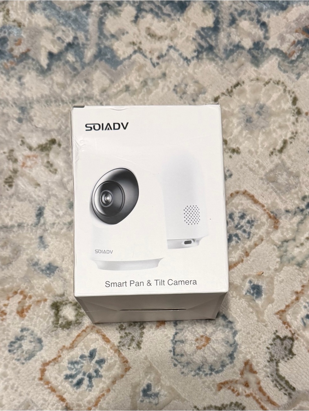 SOIADV Smart Pan & Tilt Indoor Security Camera - 360° WiFi Home Monitor nib